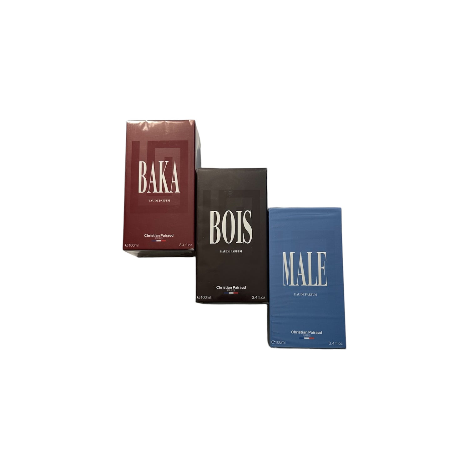 LOT 3 PARFUMS HOMME 100ML