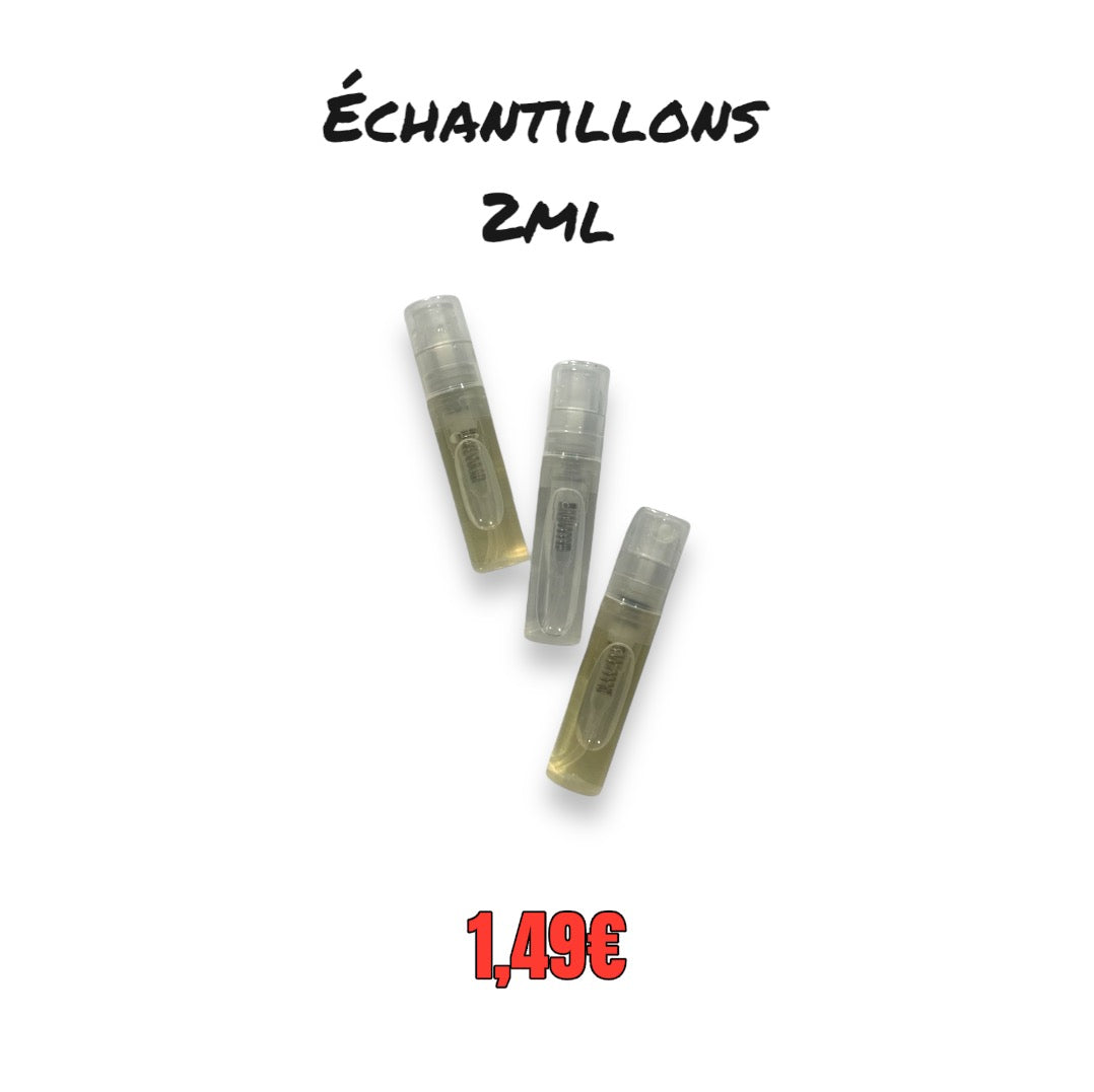 ÉCHANTILLONS PARFUMS 1,49€