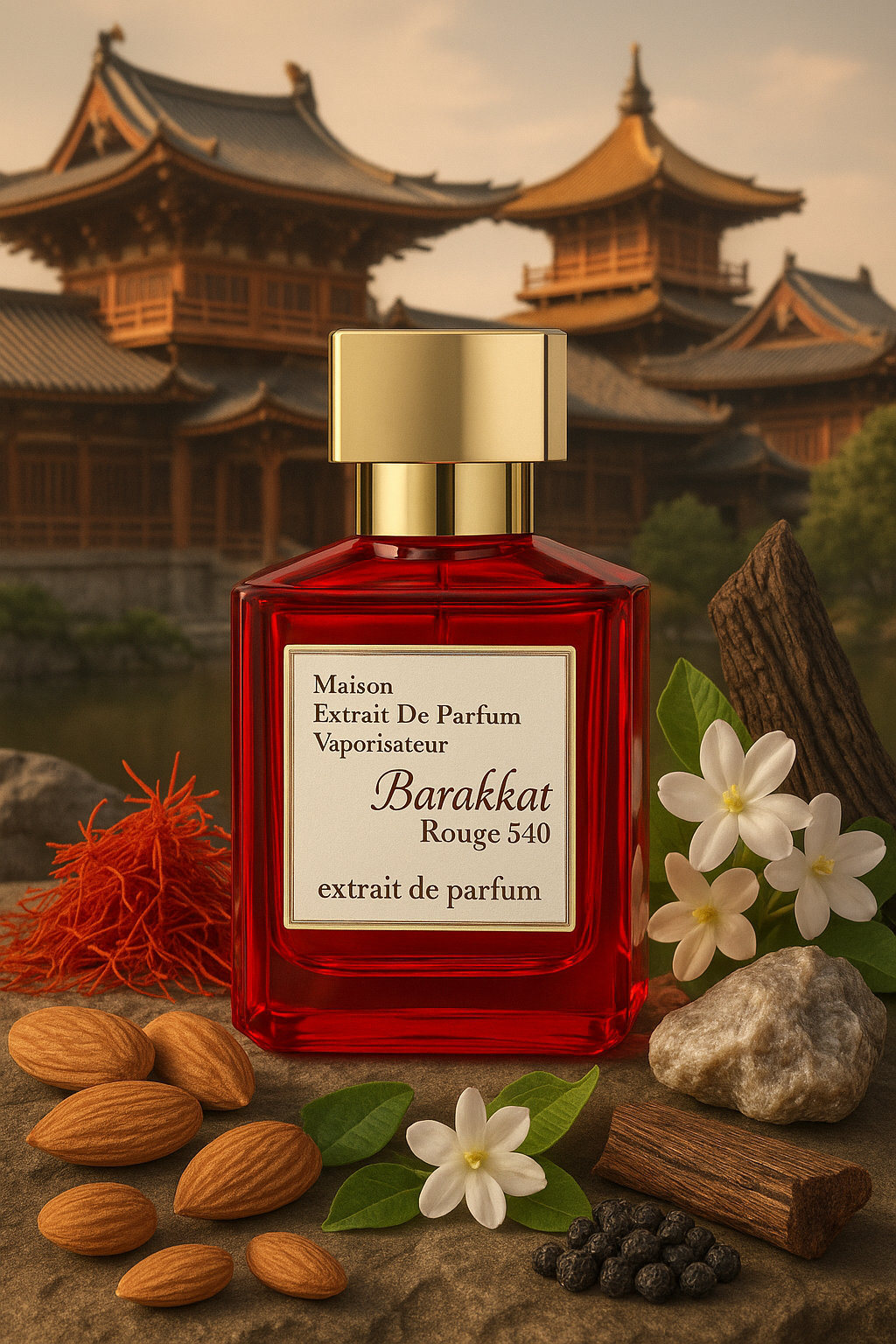 Barakkat Rouge 540 -100ml (inspiré du baccarat rouge MFK)